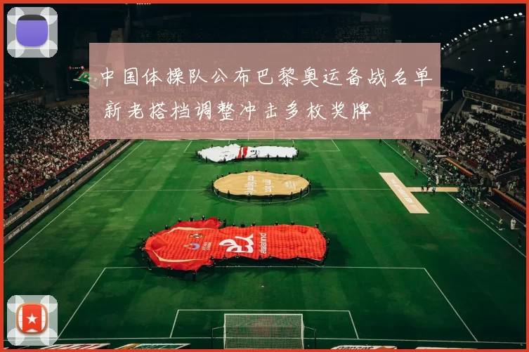 中国体操队公布巴黎奥运备战名单 新老搭档调整冲击多枚奖牌