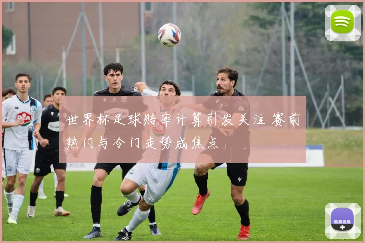 世界杯足球赔率计算引发关注 赛前热门与冷门走势成焦点