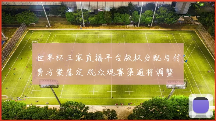 世界杯三家直播平台版权分配与付费方案落定 观众观赛渠道将调整
